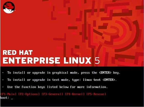 Redhat/CentOS 5.x系统安装步骤