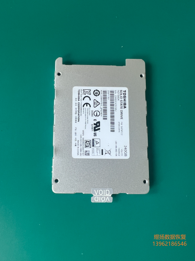 东芝HDTS724-Q300掉盘无法识别SSD数据恢复成功