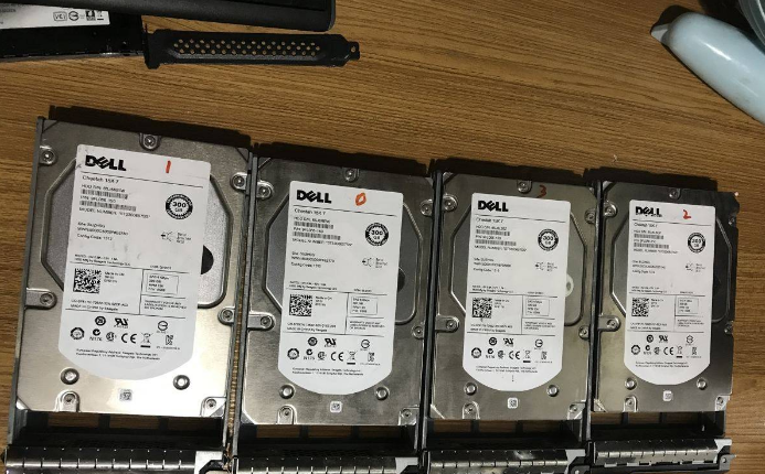 Dell T620服务器4块300G SAS硬盘RAID5两个硬盘掉线导致服务器宕机,RAID磁盘阵列数据恢复成功 RAID磁盘阵列数据恢复