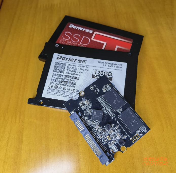 SM2258XT主控德乐120G SSD无法识别数据恢复成功