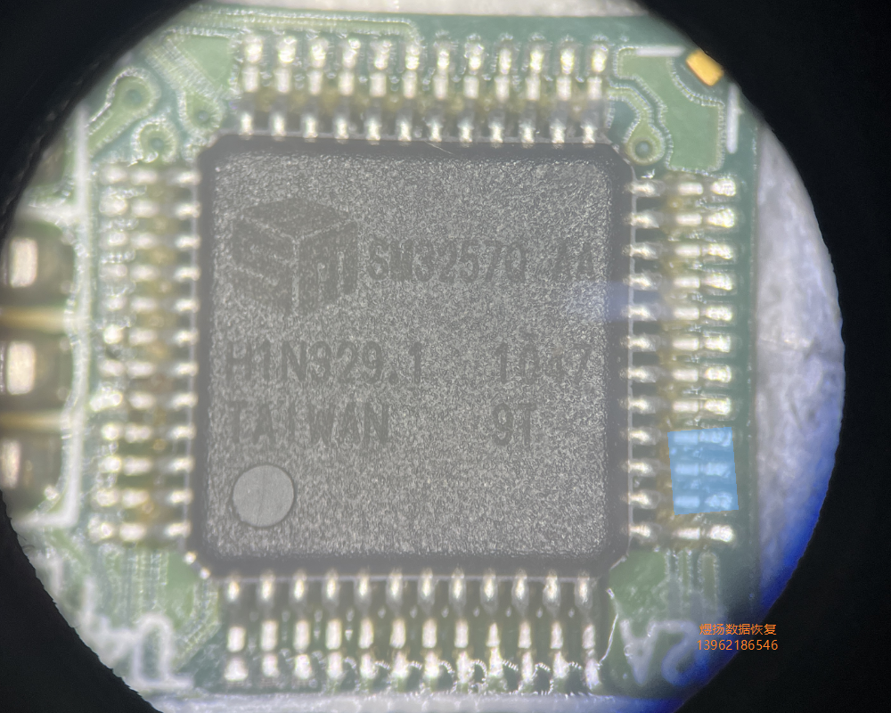 创见U盘transcend 4GB SM3257Q 芯片级数据恢复成功