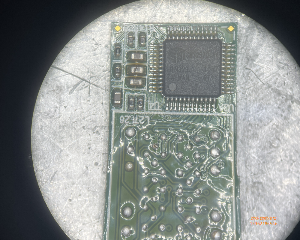 创见U盘transcend 4GB SM3257Q 芯片级数据恢复成功