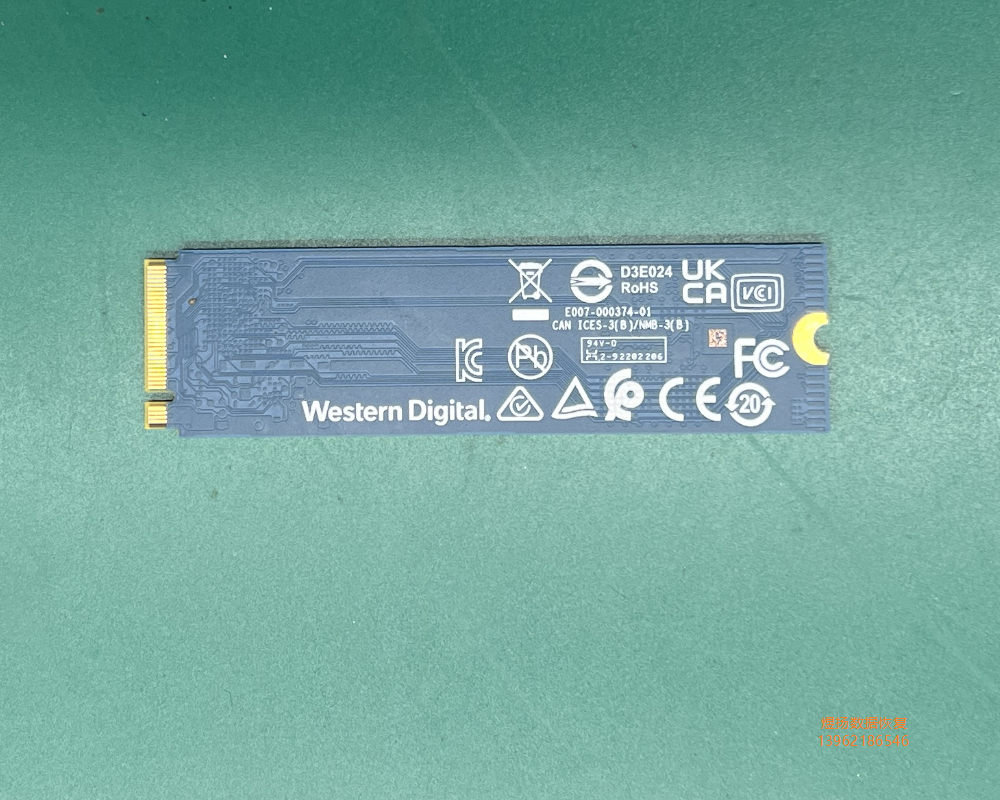 WDS200T3B0C-nvme不识别数据恢复