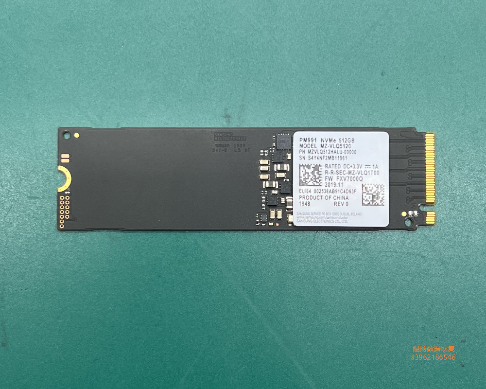 华硕笔记本 三星PM991-512GB Bitlocker加密解密数据恢复成功
