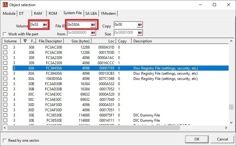使用PC-3000重置Seagate F3硬盘上自加密或用户加密的密码处理过程