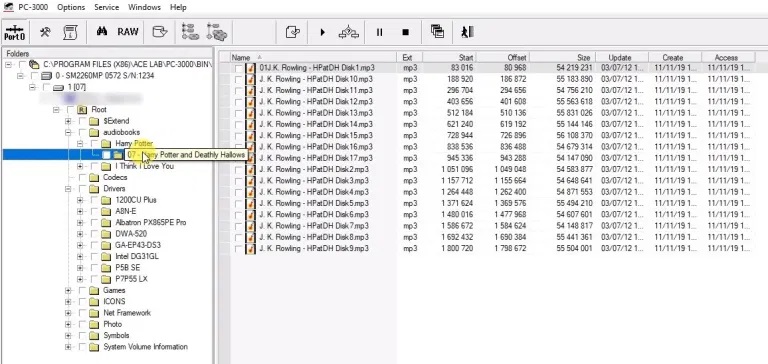 PC-3000 Portable III SSD系统如何从NVMe SSD恢复数据Silicon Motion系列（SM2260，SM2263XT，HPH8068）