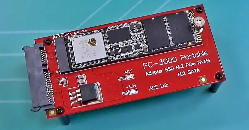 PC-3000 Portable III SSD系统如何从NVMe SSD恢复数据Silicon Motion系列（SM2260，SM2263XT，HPH8068）