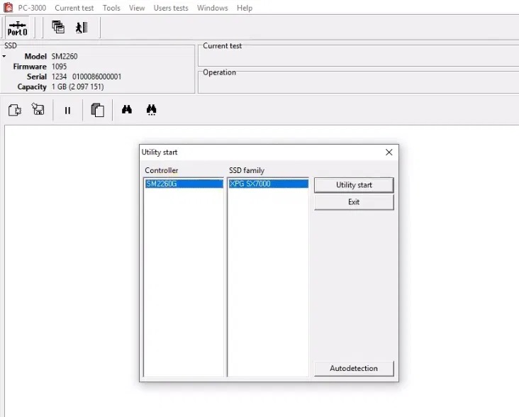 PC-3000 Portable III SSD系统如何从NVMe SSD恢复数据Silicon Motion系列（SM2260，SM2263XT，HPH8068）