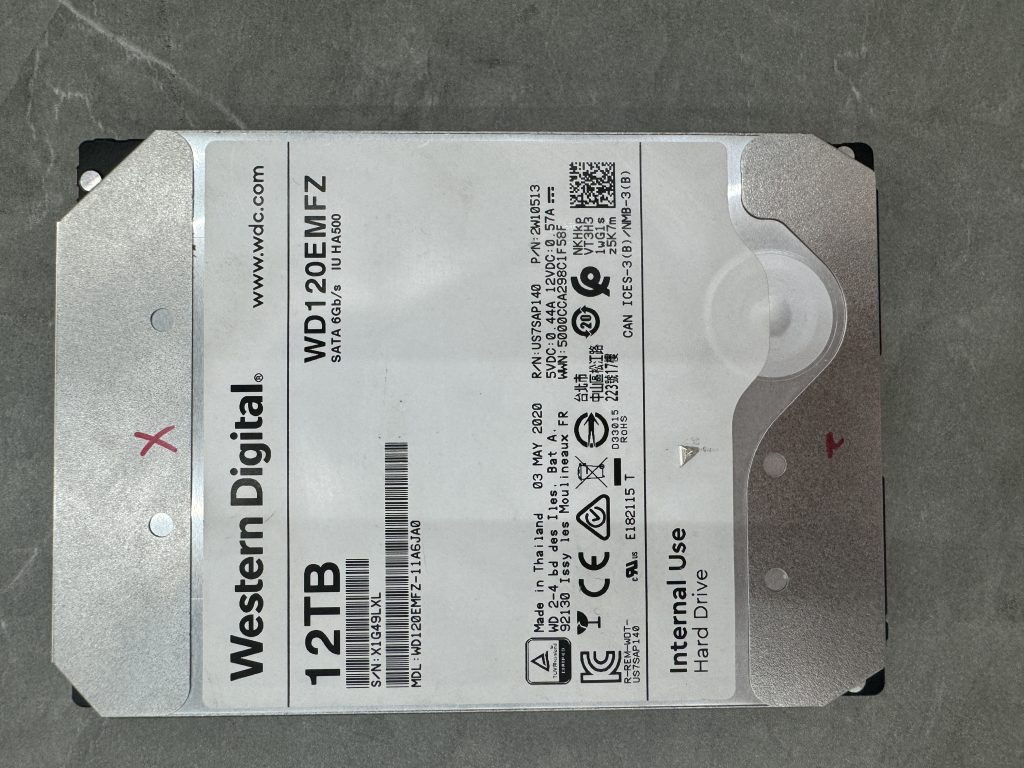 WD120EMFZ翻译器损坏数据修复成功